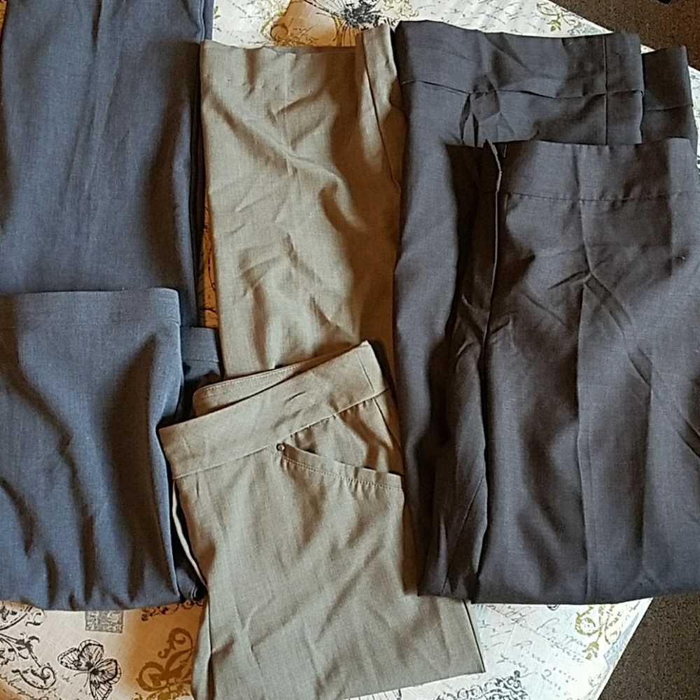 Ladies size 10 Ann Taylor, Briggs Work Pants